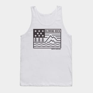 Visiting NC Mountain Cities Blowing Rock, NC Flag Tank Top